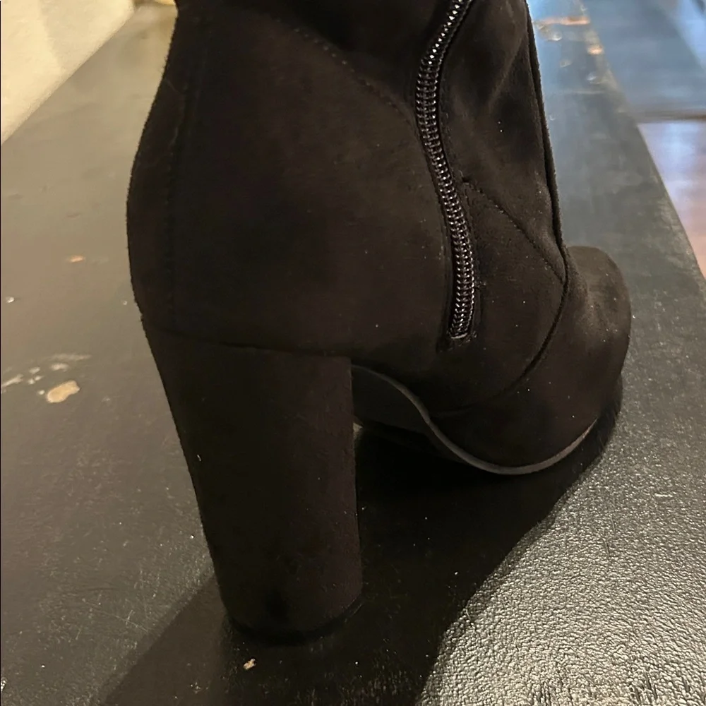 New Stylish Black Over the Knee Boots